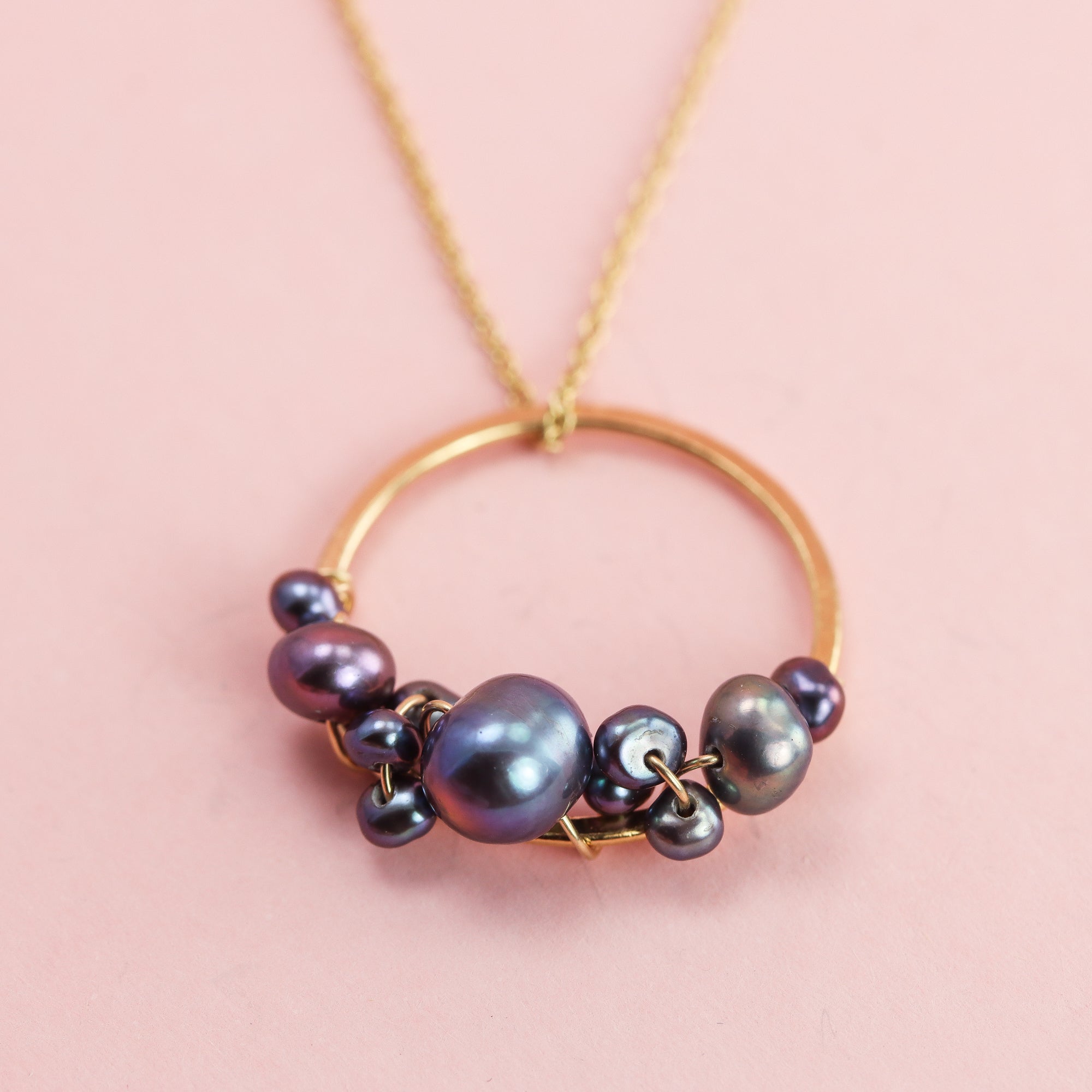 Bubbly Pearl Necklace