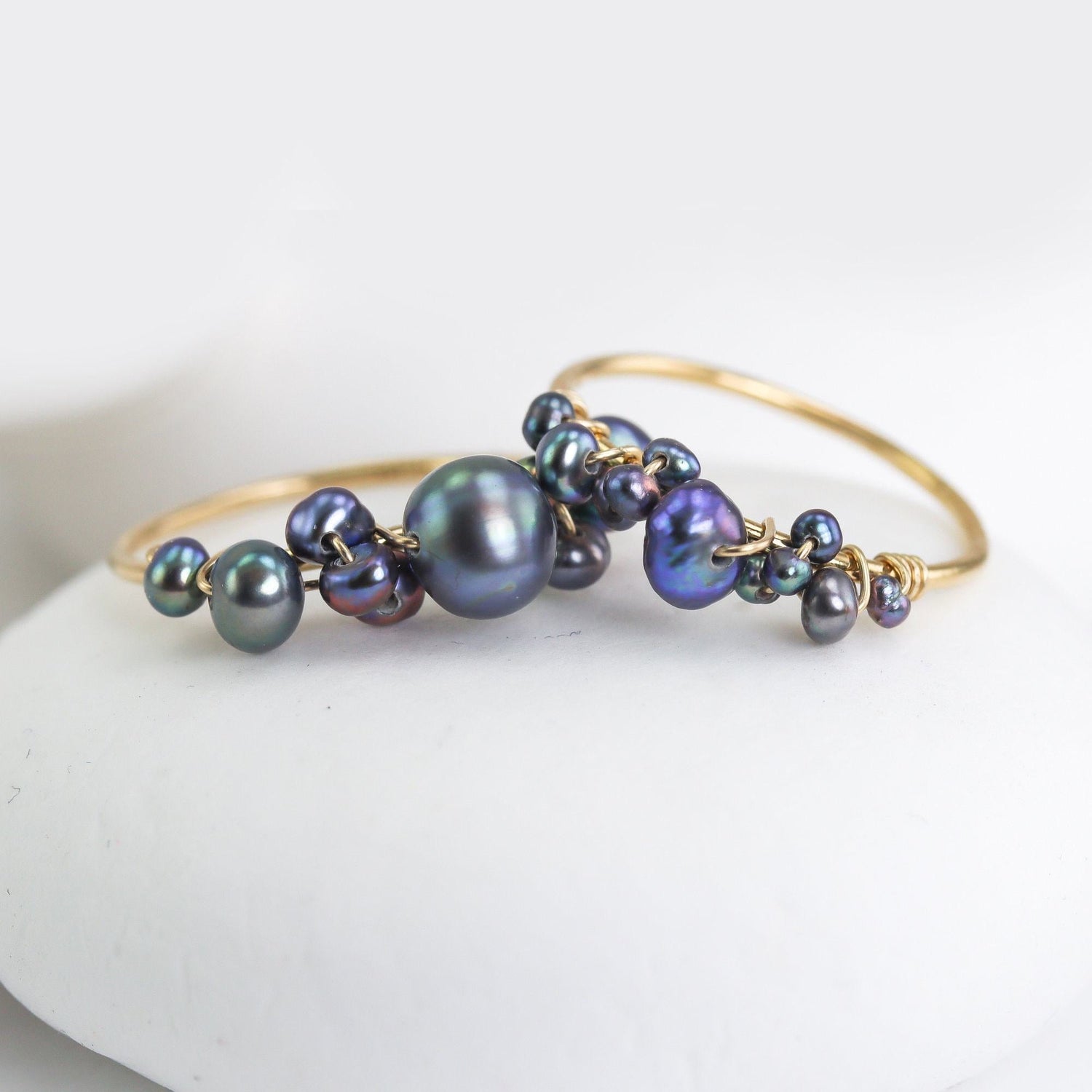 Bubbly Pearl Ring