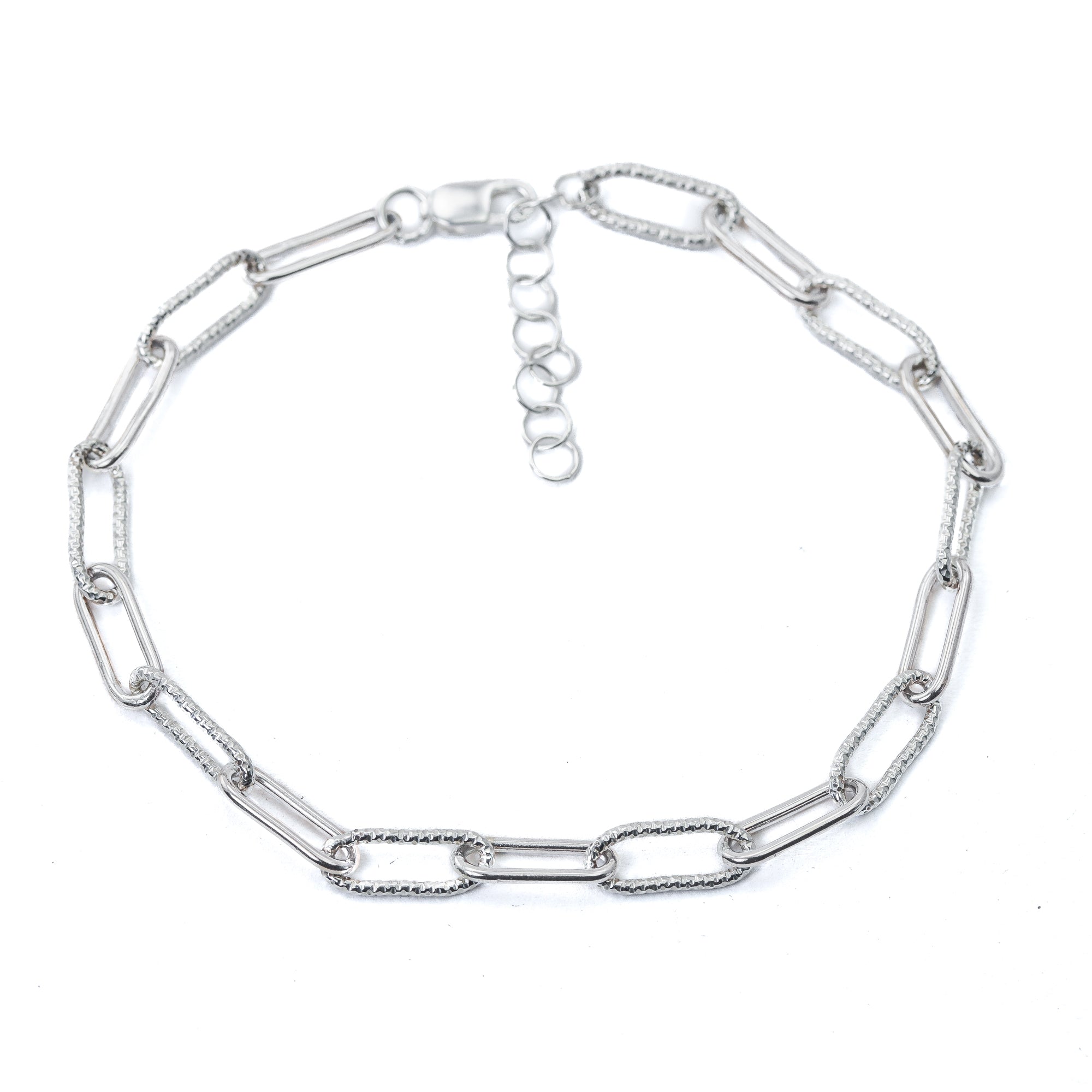 Chunky Paperclip Chain Bracelet