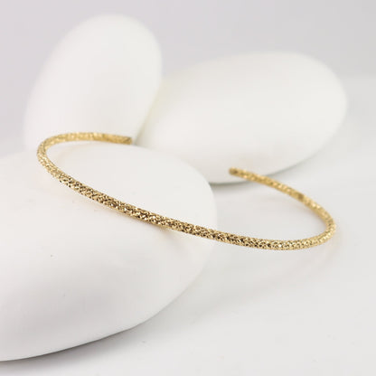 Gold Stardust Cuff Bracelet