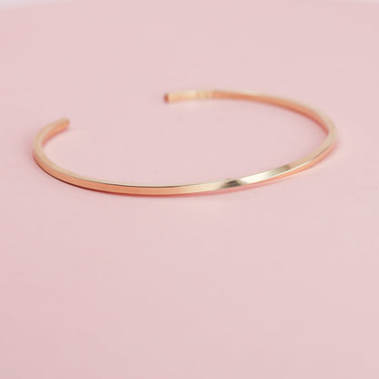 Gold Twist Cuff Bracelet