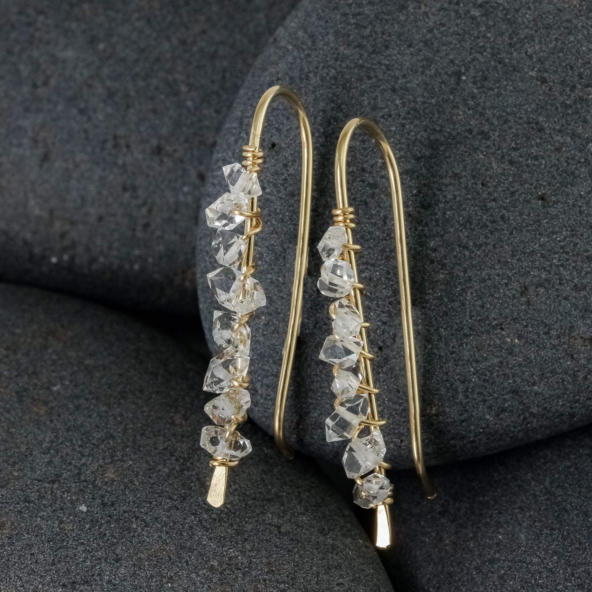 Herkimer Diamond hot Earrings