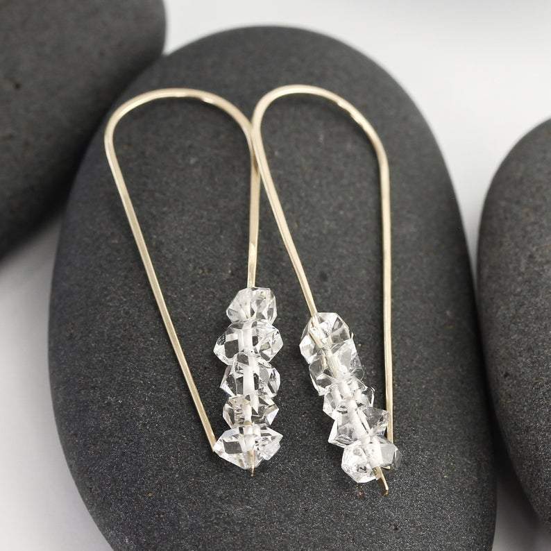 Herkimer Threader Earrings