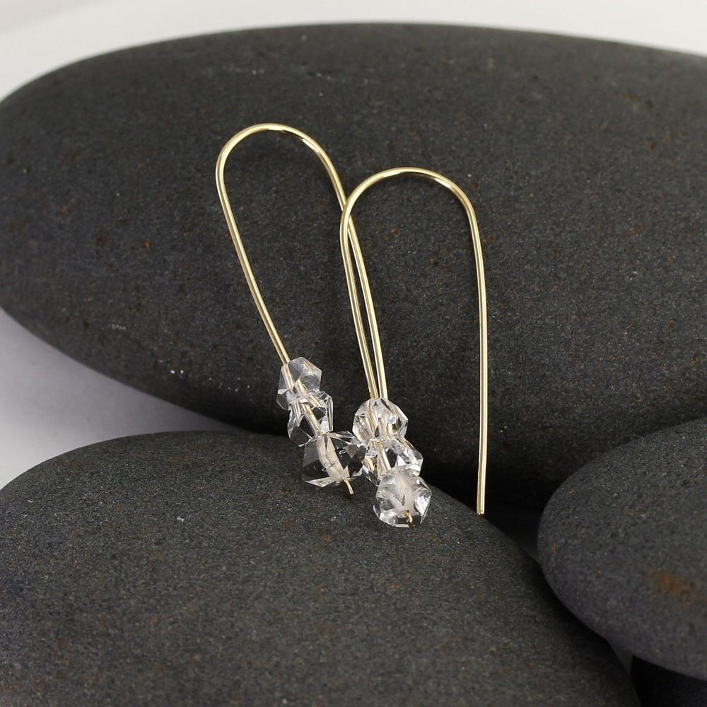 Herkimer Threader Earrings