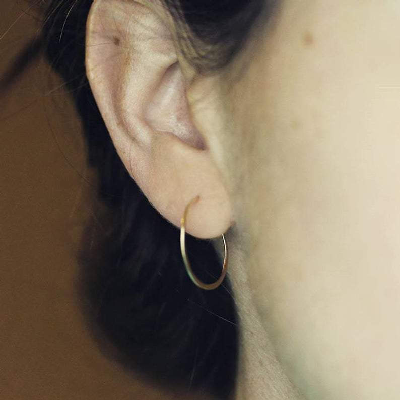 BOHOMOON Alba Hoop Earrings | Waterproof & Tarnish Free Stainless