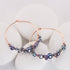 Large Bubbly Pearl Hoops