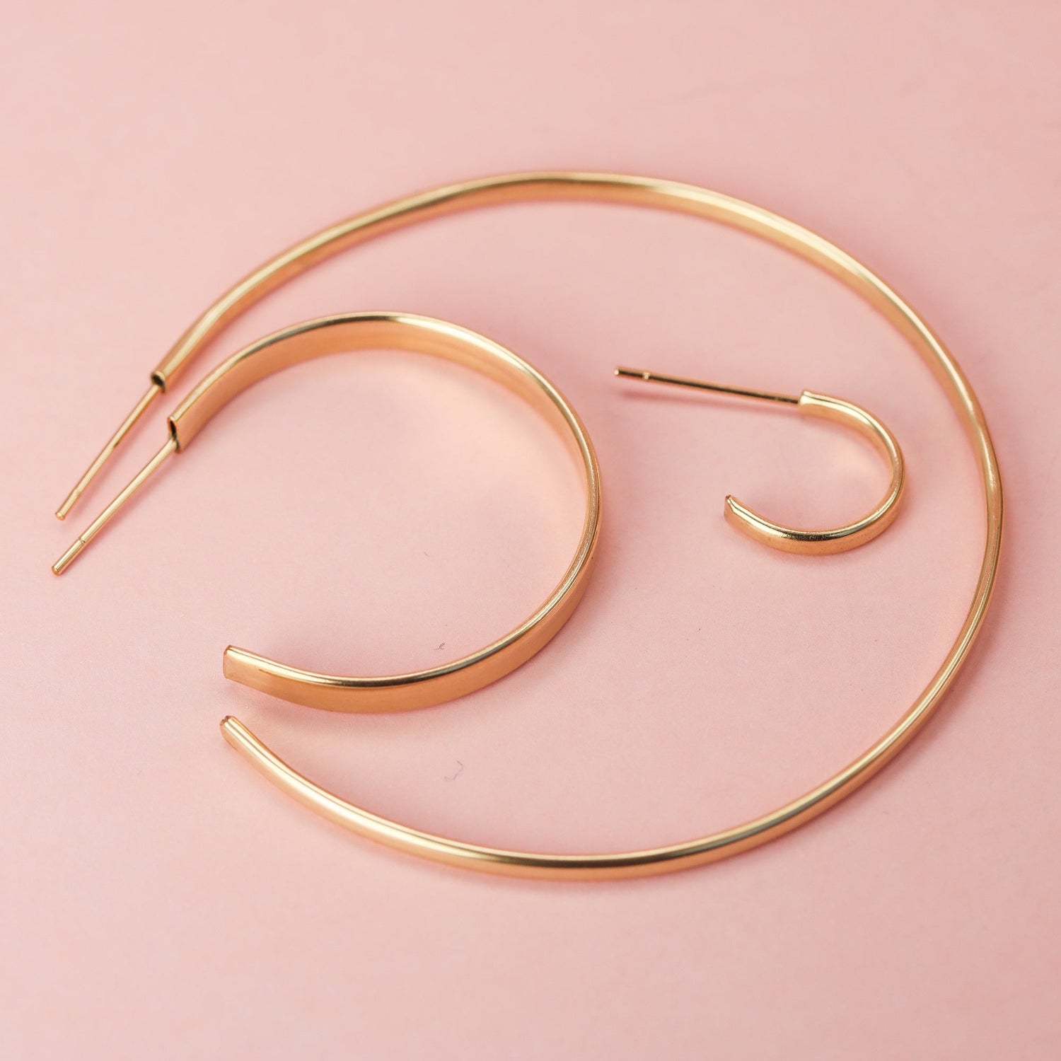 Large Skinny Hoops