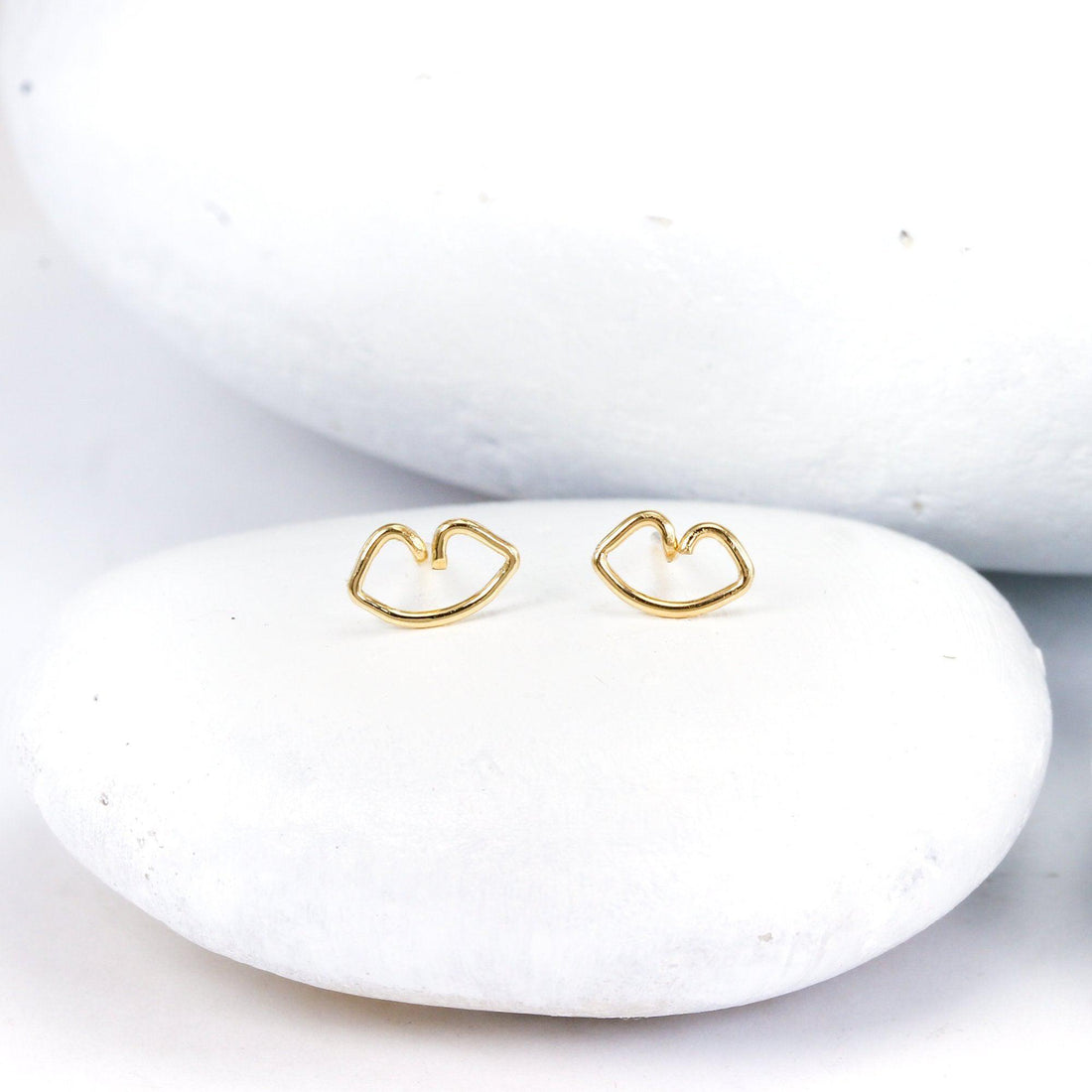 Mini Kiss Stud Earrings