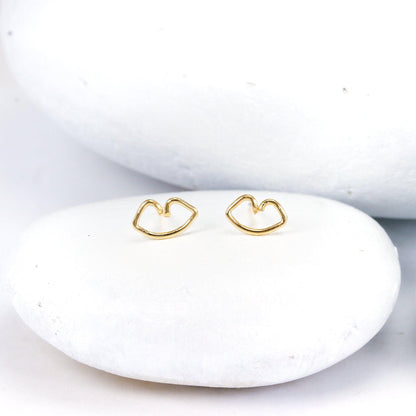 Mini Kiss Stud Earrings