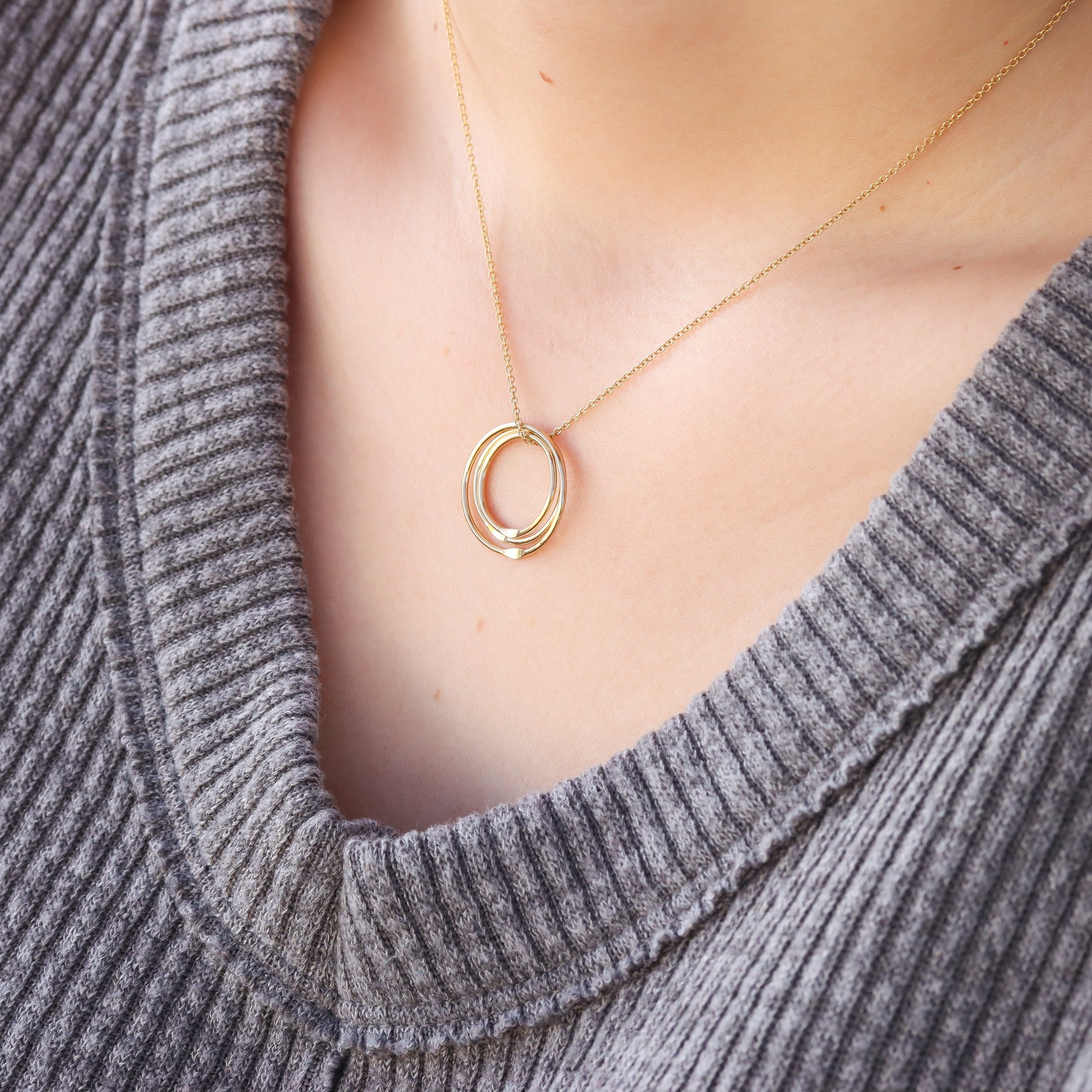 Nesting Rings Necklace