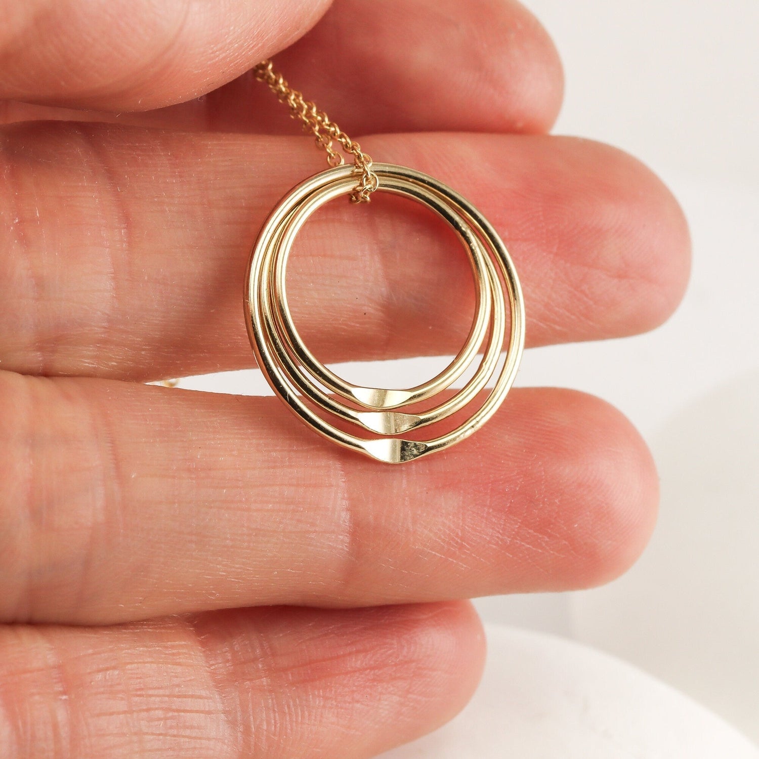 Nesting Rings Necklace