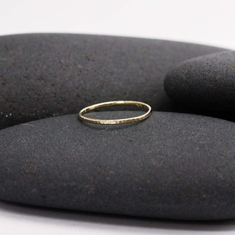 Skinny 14K Gold Ring