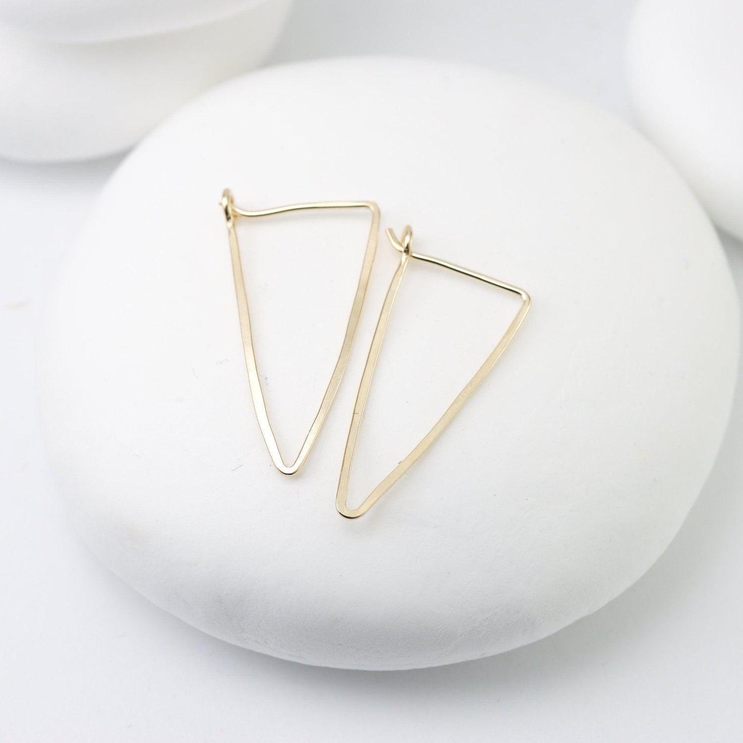 Small Dagger Hoops