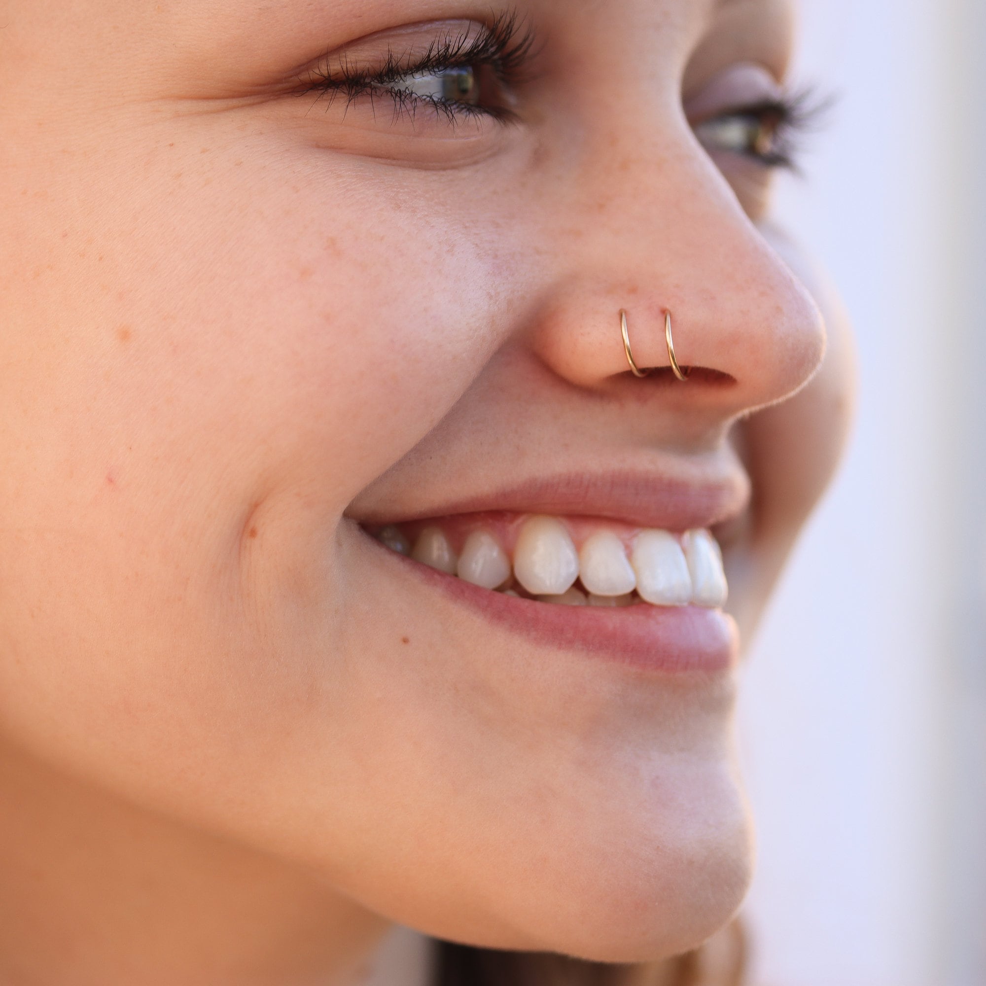 Spiral Illusion Nose Ring