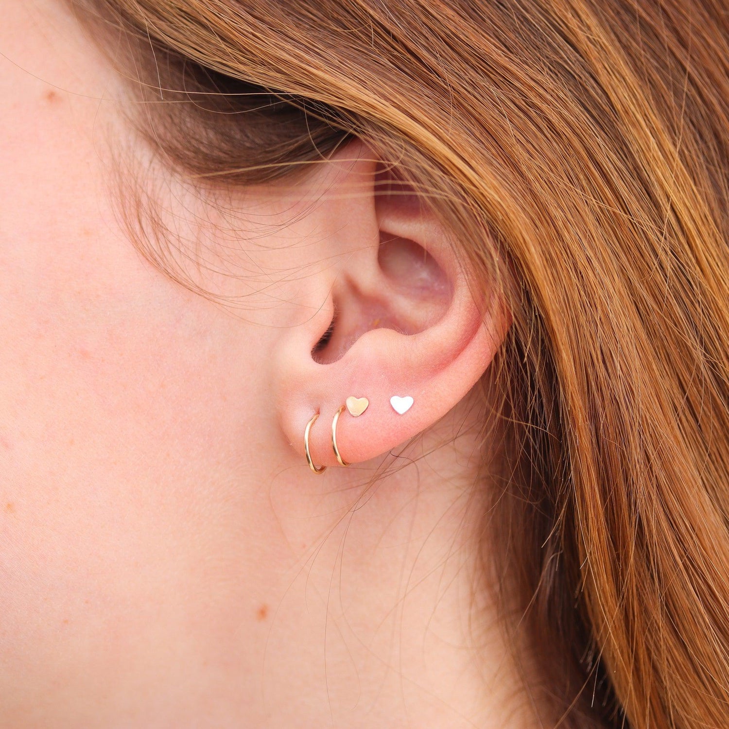 Sweet Heart Studs