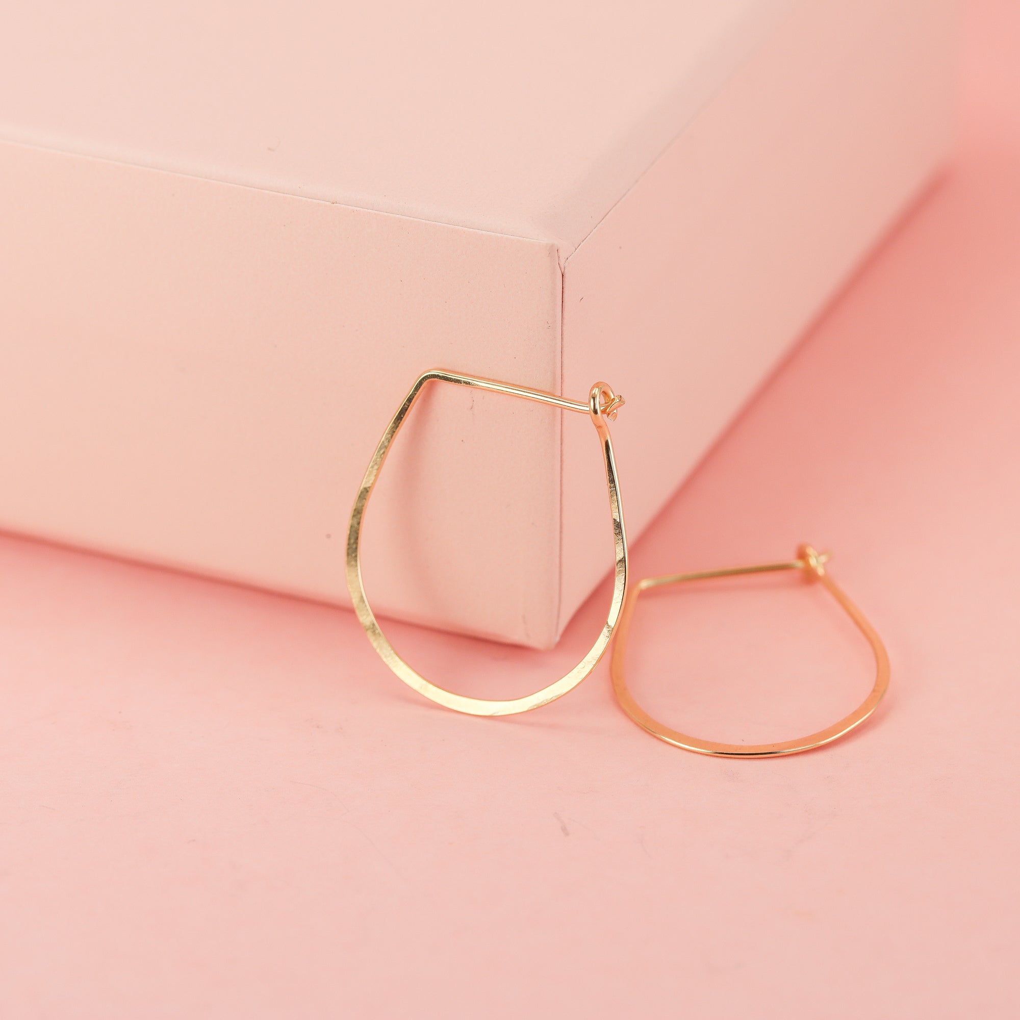 Teardrop Hoops