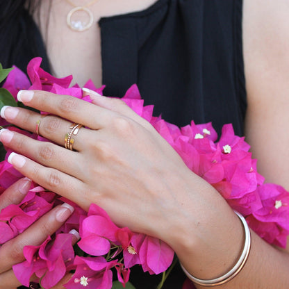 Wide Matte Gold Cuff Bracelet