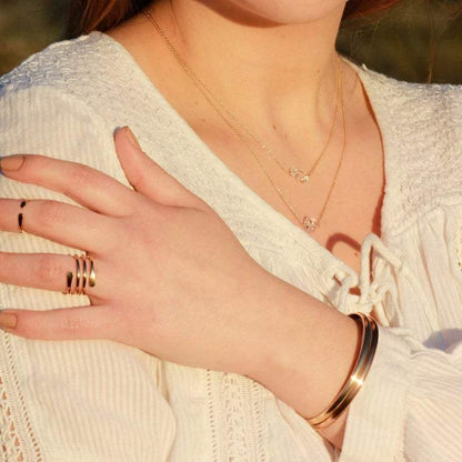 Wide Silver Heart Cuff Bracelet