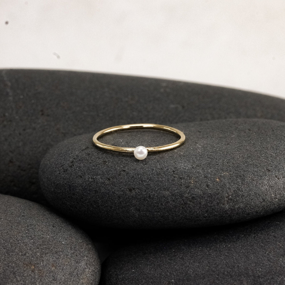 Mini Pearl Stacking Ring